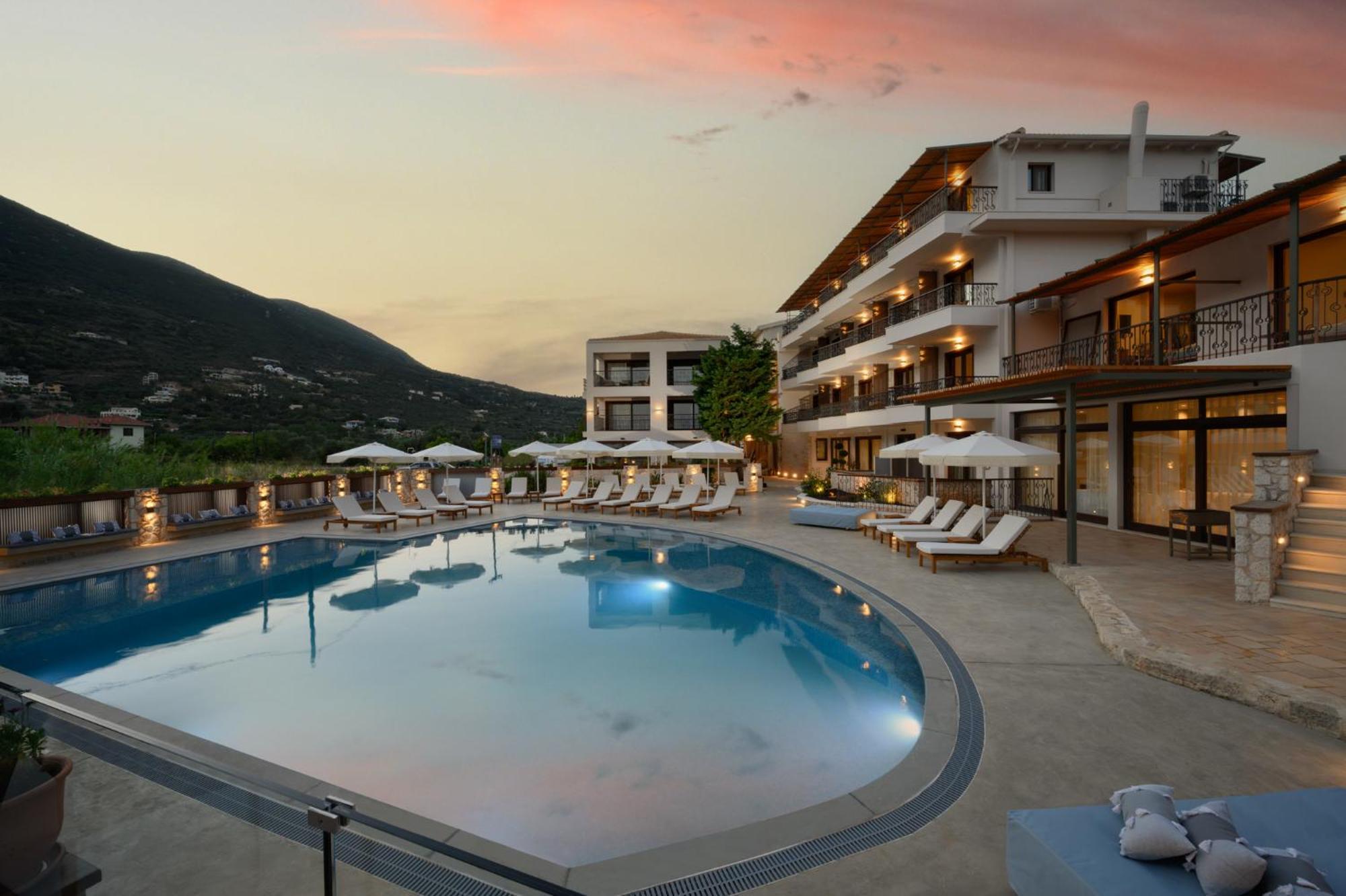Elisso Boutique Hotel Vaszilikí Kültér fotó